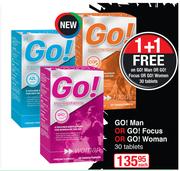 Go Man Or Go Focus Or Go Woman 30 Tablets-Each