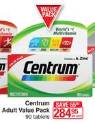 Centrum Adult Value Pack 90 Tablets-Per Pack