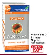 Viral Choice C Immune Support 120 Capsules