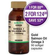 Dis-Chem Gold Salmon Oil Omega 3 90 Softgel Capsules-For 2