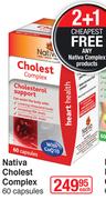 Nativa Cholest Complex 60 Capsules-Each