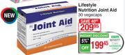 Lifestyle Nutrition Joint Aid 30 Vegecaps