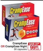 Cramp Ease Or Cramp Ease Night 30 Capsules-Each
