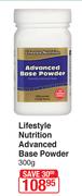 Lifestyle Nutrition Advanced Base Powder-300g