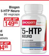 Biogen 5-HTP Neuro 60 Vegicaps