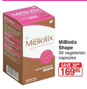 MiBiotix Shape 30 Vegeterian Capsules