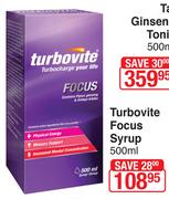 Turbovite Focus Syrup-500ml 