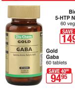 Dis-Chem Gold Gaba 60 Tablets