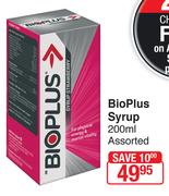 Bioplus Syrup Assorted-200ml