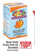 Brain Child Fruity Fish Oil Burstlets 60 Burstlets