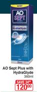AO Sept Plus With HydraGlyde-360ml