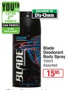 Blade Deodorant Body Spray Assorted-150ml