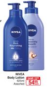 Nivea Body Lotion Assorted-625ml Each