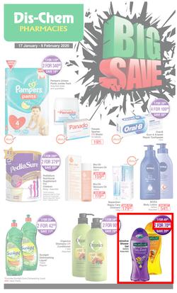 Dis-Chem : Big Save (17 Jan - 9 Feb 2020), page 1