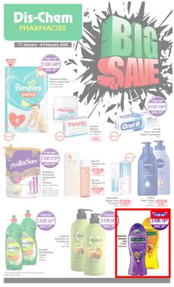 Dis-Chem : Big Save (17 Jan - 9 Feb 2020), page 1