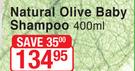 Oh Lief Natural Olive Baby Shampoo-400ml