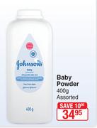 Johnson's Baby Powder Assorted-400g