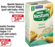 Nestle Nestum Baby Cereal Stage 1 (Just Add Baby Milk) Assorted-500g