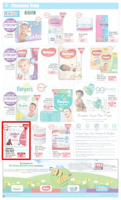 johnson's baby wipes dischem