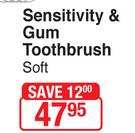 Sensodyne Sensitivity & Gum Toothbrush Soft