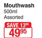 Sensodyne Mouthwash Assorted-500ml