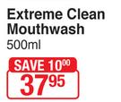 Aquafresh Extreme Clean Mouthwash-500ml