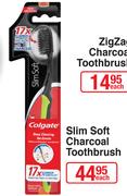 Colgate Slim Soft Charcoal Toothbrush-Each