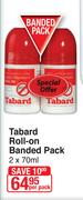 Tabard Roll On Banded Pack-2 x 70ml Per Pack