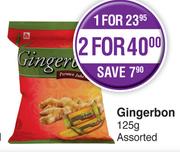 Gingerbon Assorted-125g