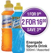 Energade Sports Drink Assorted-500ml