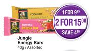 Jungle Energy Bars Assorted-40g