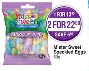 Mister Sweet Speckled Eggs-50g