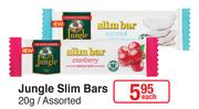 Jungle Slim Bars Assorted-20g Each