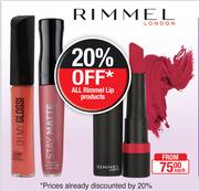Rimmel Lip Products-Each