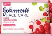 Johnson's Even Complexion Cleansing Bar-100g