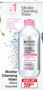 Garnier Micellar Cleansing Water Assorted-400ml