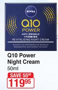 Nivea Q10 Power Night Cream-50ml