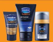 Vaseline Men Face Moisturizer Assorted-50ml Each