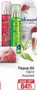 Johnson's Tissue Oil Assorted-150ml Each