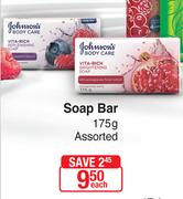 Johnson's Soap Bar Assorted-175g Each