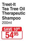 Treet It Tea Tree Oil Therapeutic Shampoo-200ml