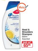 Head & Shoulders Shampoo Assorted-600ml