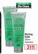 Dis-Chem Styling Gele Assorted-250ml Each