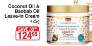 African Pride Moisture Miracle Coconut Oil & Baobab Oil Leave In Cream-425g