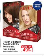 Revlon ColorSilk Beautiful Color Permanent Hair Colour Assorted Shades-Each