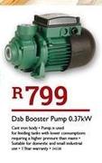 Dab Booster Pump 0.37KW