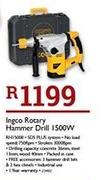 Ingco Rotary Hammer Drill 1500W