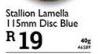 Stallion Lamella 115mm Disc Blue 40g