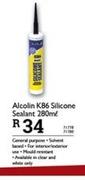 Alcolin K86 Silicone Sealant-280ml