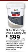 Dulux Rock Grip Wall & Ceiling-20Ltr